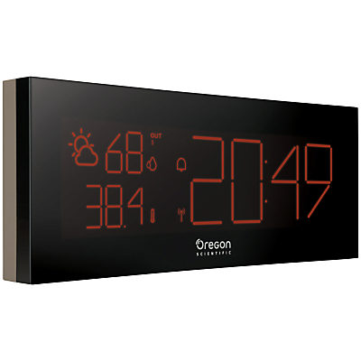 Oregon Scientific Prysma Chrome Weatherstation Alarm Clock Oregon Scientific Prysma Chrome Weatherstation Alarm Clock